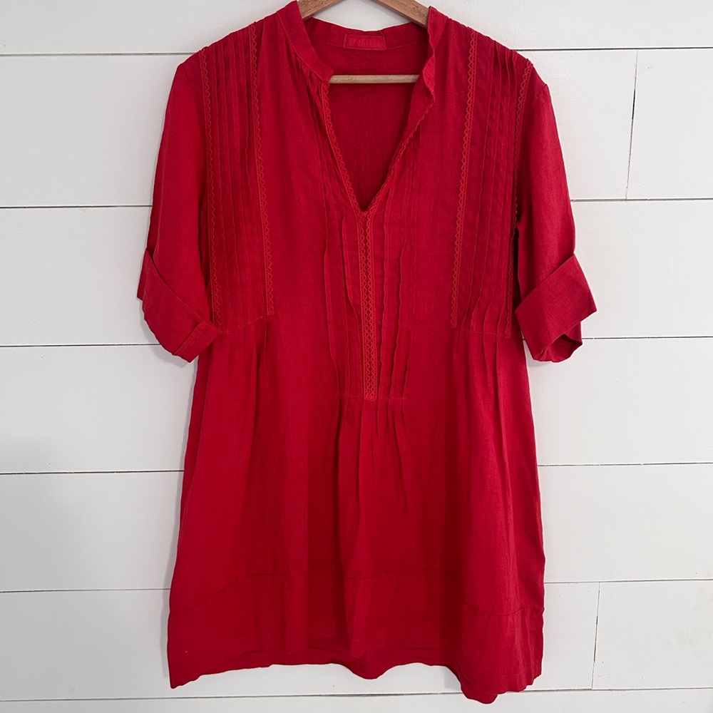 CP Shades Regina Tunic Top *Linen